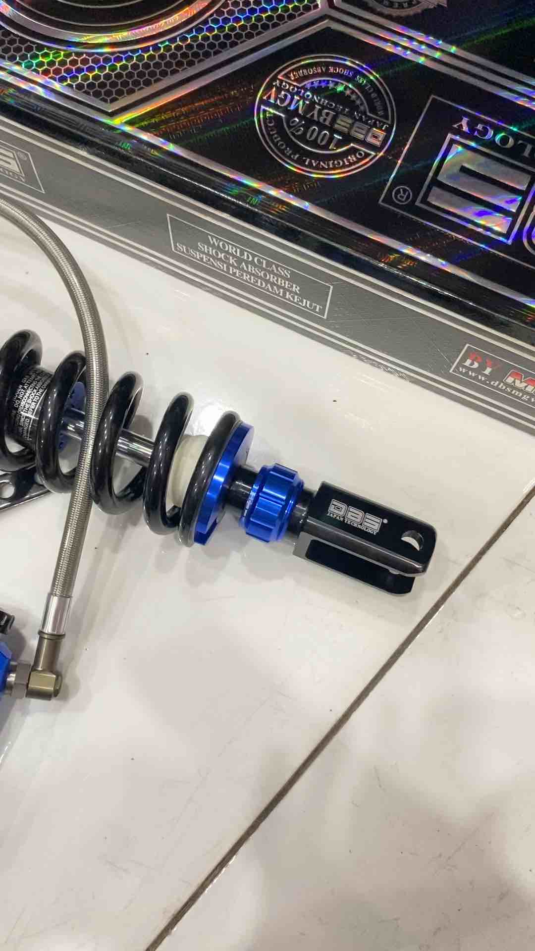 SHOCK DBS 922 Monoshock KLX 150 CRF 150: Tabung Pisah Klik Rebound Compresion & Fungsi Shockbreaker Belakang