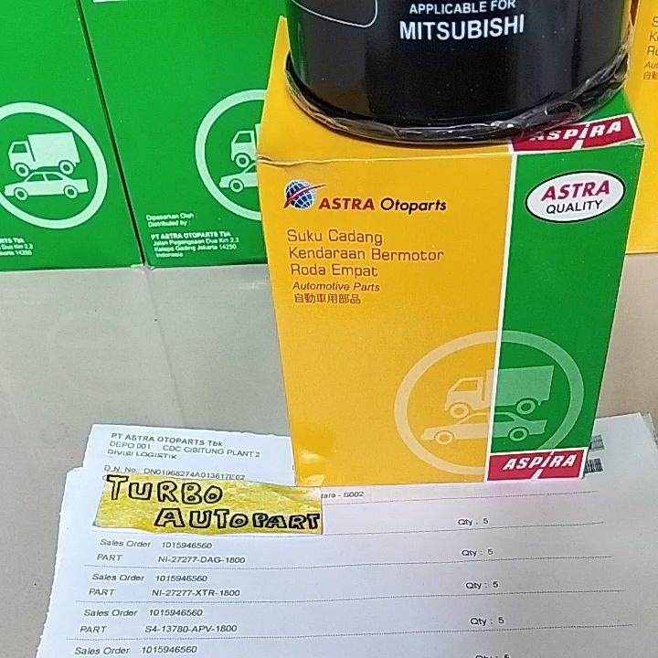 FILTER OLI OIL FILTER COLT DIESEL 4D31 PS100 PS120 FE 83-92 MEREK ASPIRA ASTRA 100% ORIGINAL