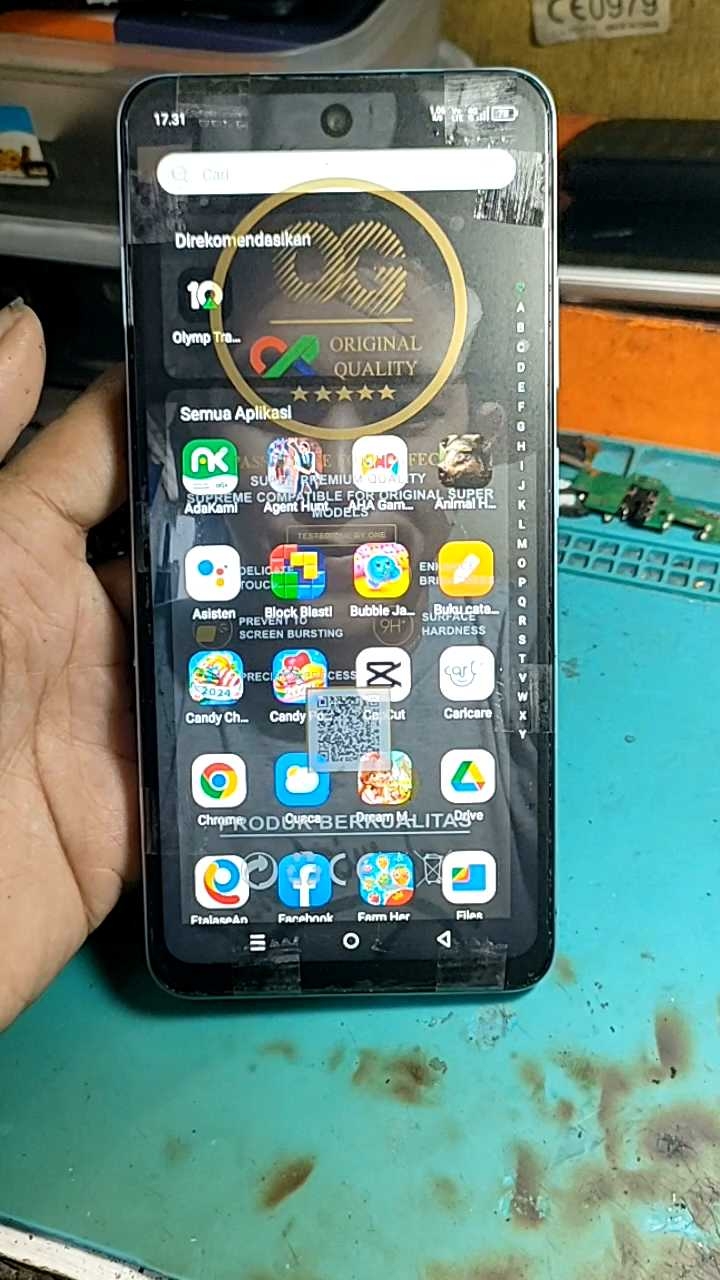 Lcd Touchsreen Ts Fulset Infinik Smart 8 Pro Model X6525B