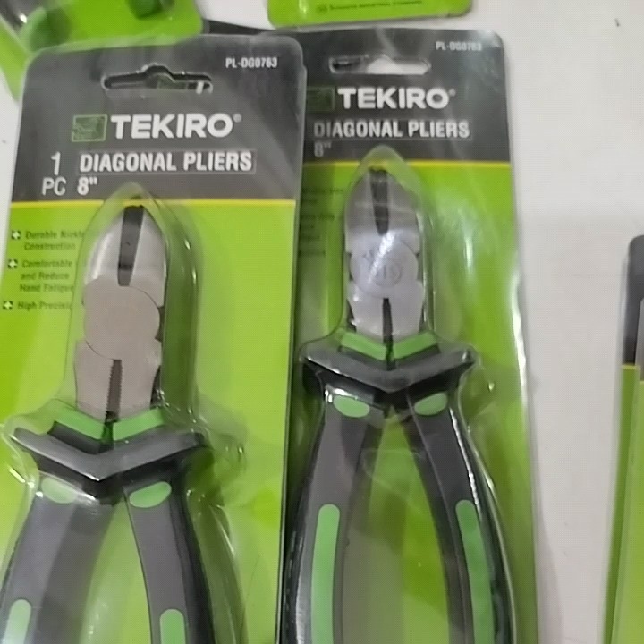 Tang Potong Tekiro Diagonal Pliers 4, 6 & 8 Inch