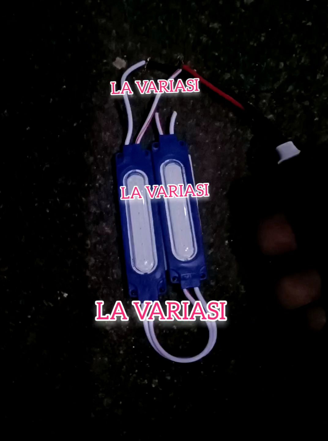 Paket Lampu Kolong Led Modul Cob 6 Mata & Relay Universal Motor Mobil DC 12V Waterproof