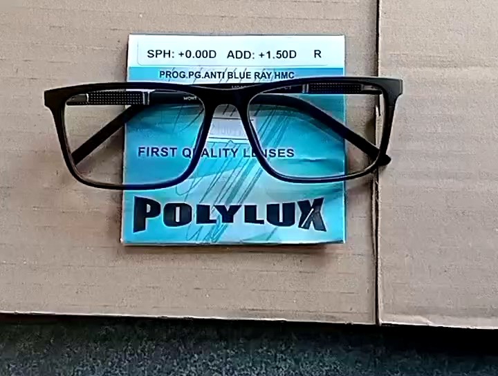 Kacamata Baca Plus Progresif Blue Cromic Fhotochromic Blue Ray Crmc Bening Dobel Fokus Untuk Baca dan Jalan Bisa DIPakai Sehari-Hari Pria dan Wanita Nyaman DIPakai