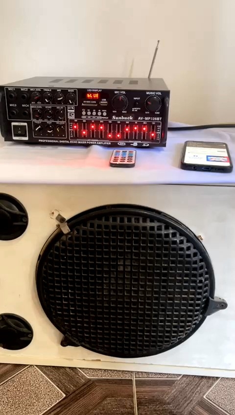 Amplifier Bluetooth Karaoke