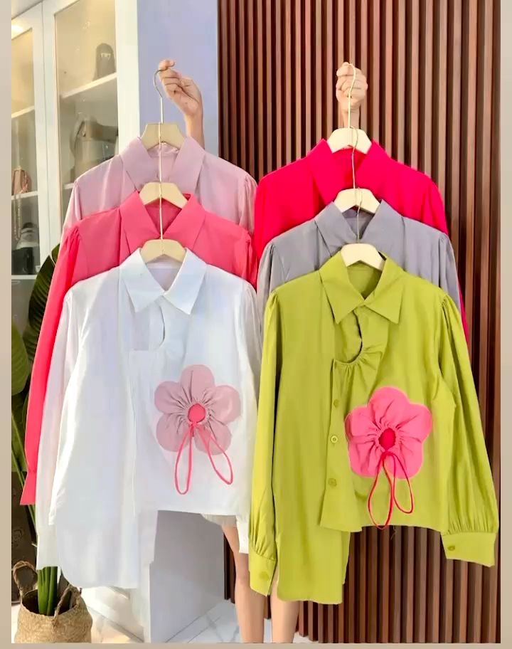 Kemeja ZR 3d Bunga: Desain Unik & Nyaman