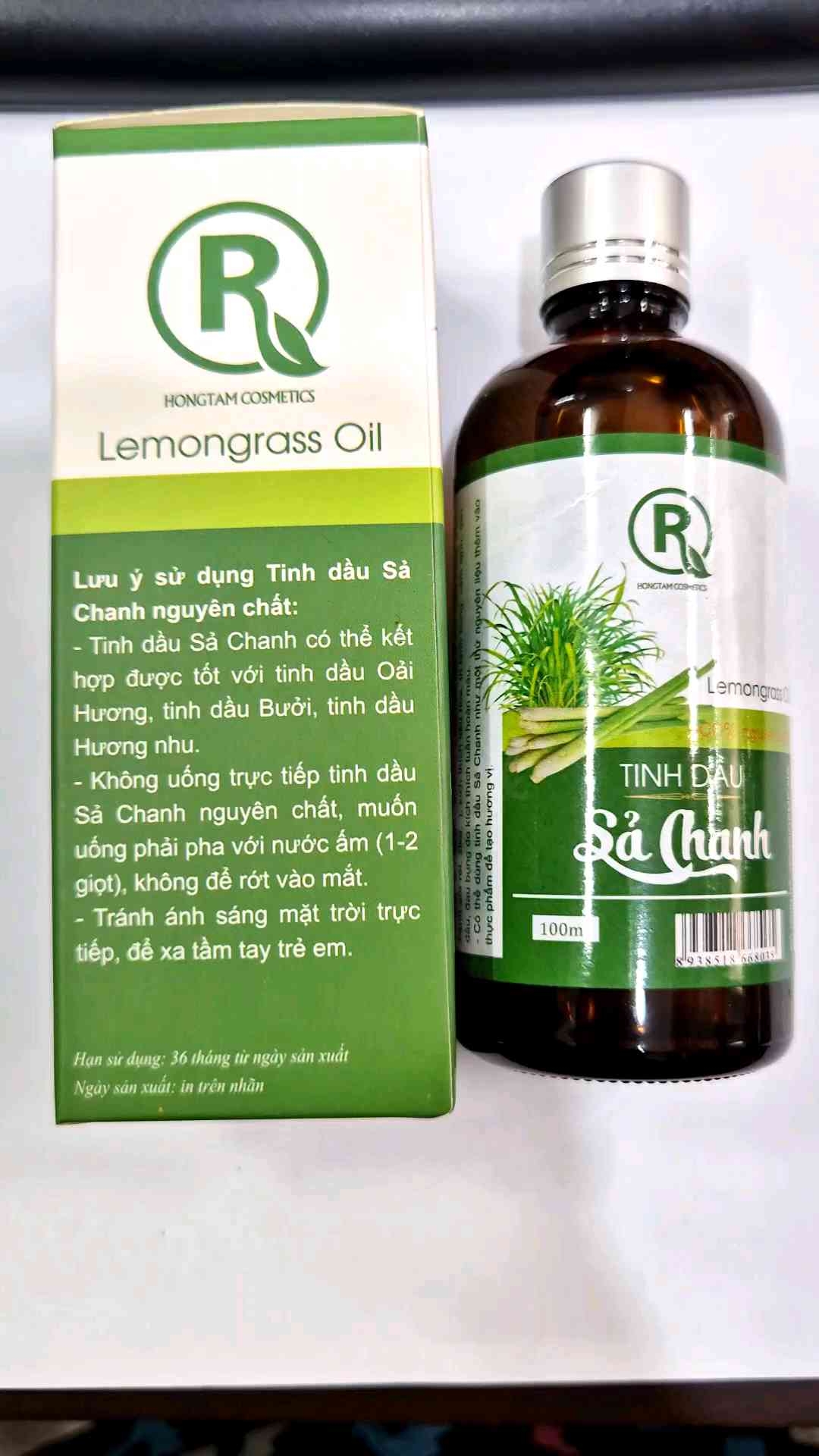 TINH DẦU XẢ CHANH NGUYÊN CHẤT 100ML