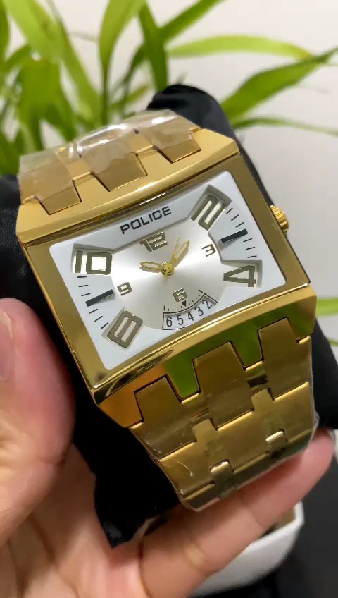 GARANSI TERBAIK ⭐ VIRAL ⭐ BEST SELLER ⭐ JAM TANGAN PRIA POLICE SEGI DIMENSION RANTAI ALL STEINLESS SOLID SUPER