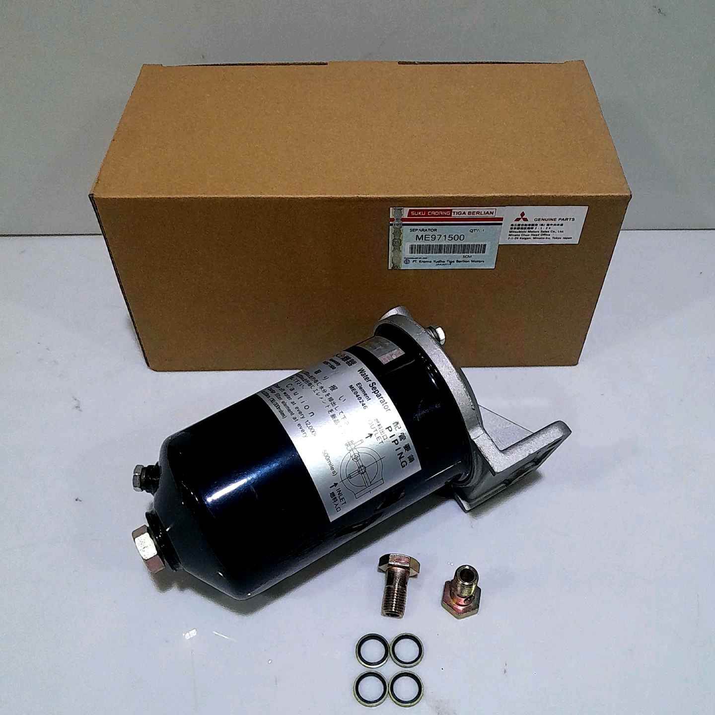 WATER SEPARATOR ASSY FILTER SOLAR MITSUBISHI PS100 PS120 FUSO CANTER ASLI OEM GARANSI 1BLN