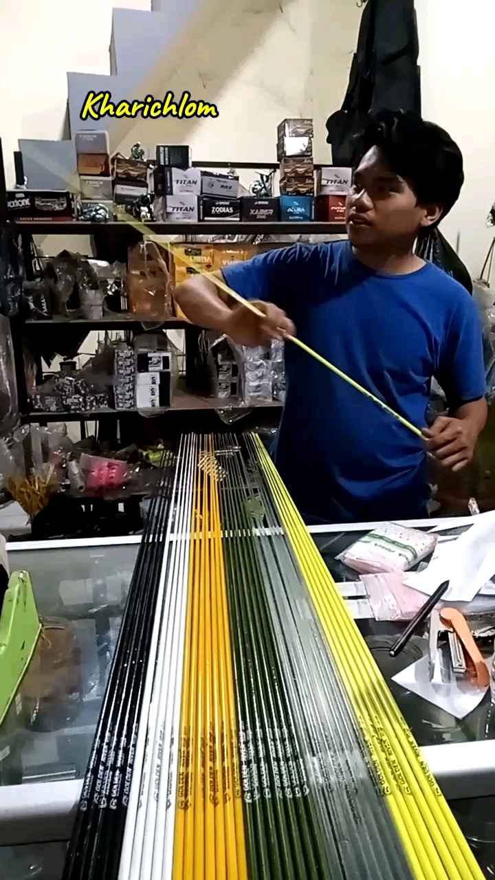 Stik Fiber Golden River Kaku 120cm: Bahan Joran Pancing Premium