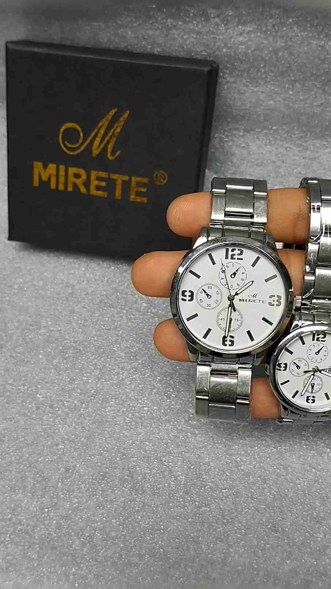 [Bisa COD]Jam Tangan Mirete Couple/Single.Anti Karat Classic Elegant Mewah Santai.Gratis Box & Baterai Cadangan.