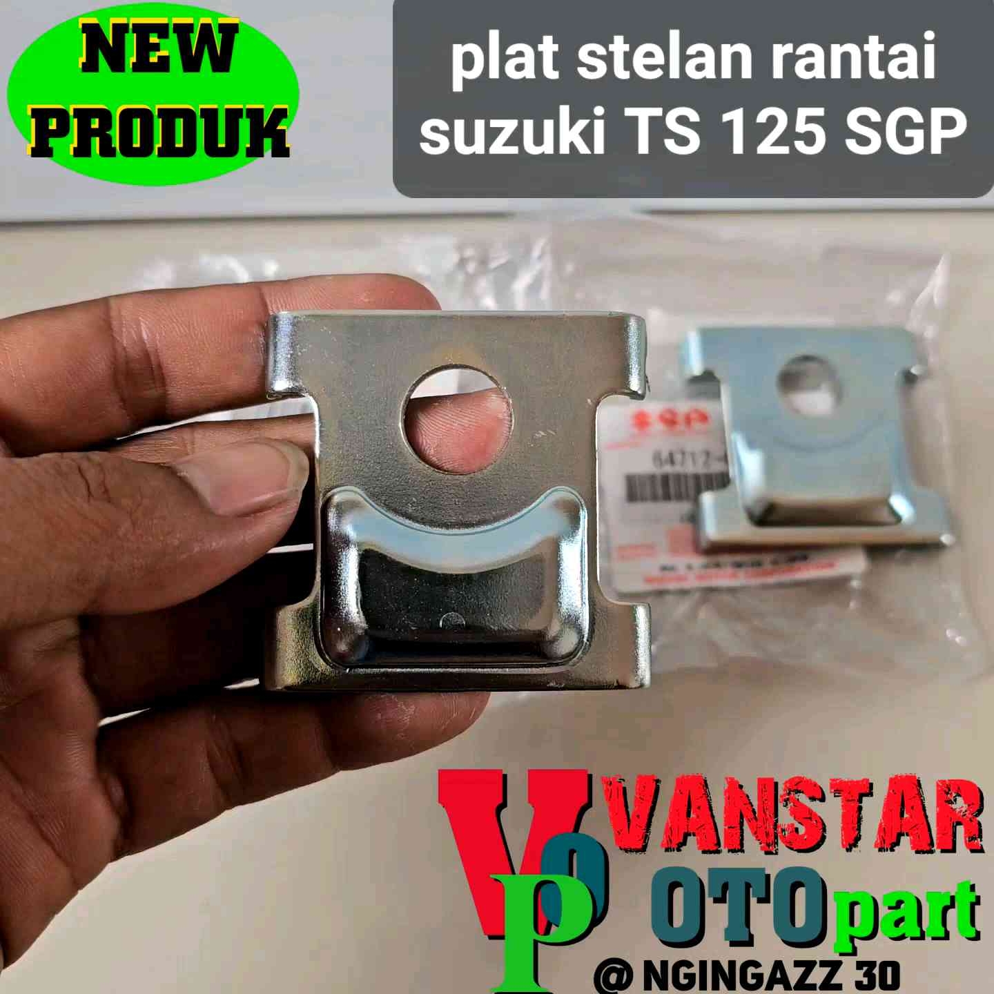 plat ring as roda belakang suzuki TS 125 pnp satria 2tak yamaha 125z tiara sepasang