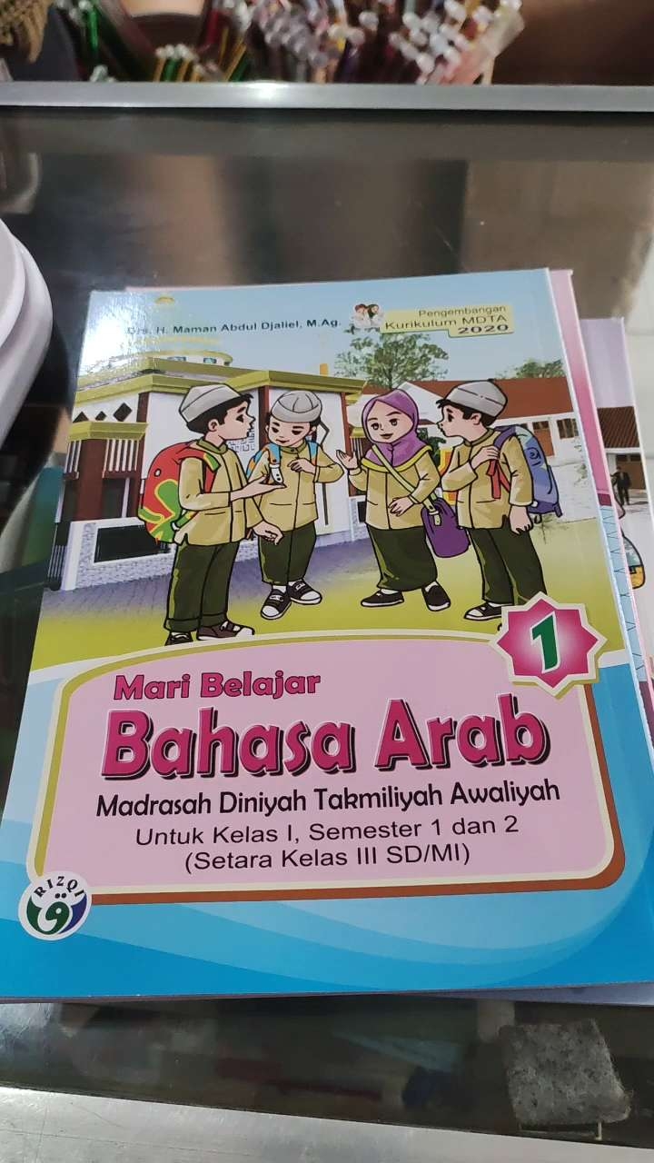 Mari Belajar Bahasa Arab MDTA kelas 1234. kurikulum 2020. Madrasah Diniyah Takmiliyah Awaliyah