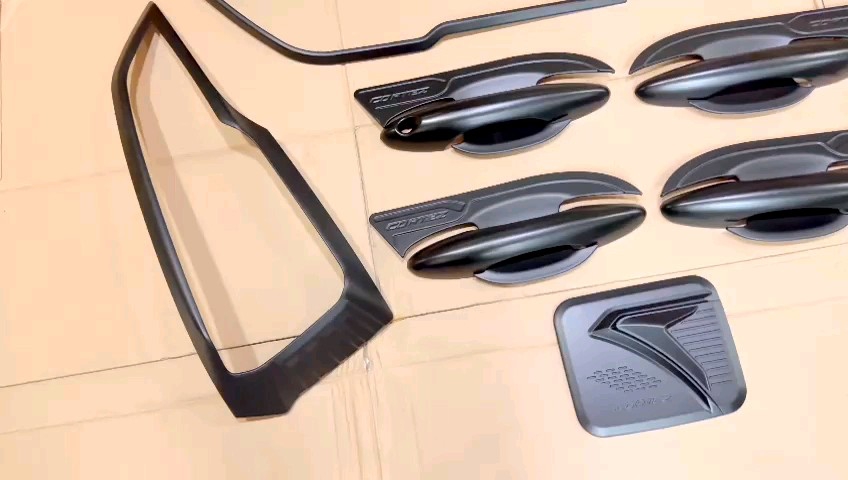 Paket Lengkap Cortez 2018 2024 2025 2026 2027 Garnish Depan Belakang Outer Handle Tank Cover Hitam Chrome
