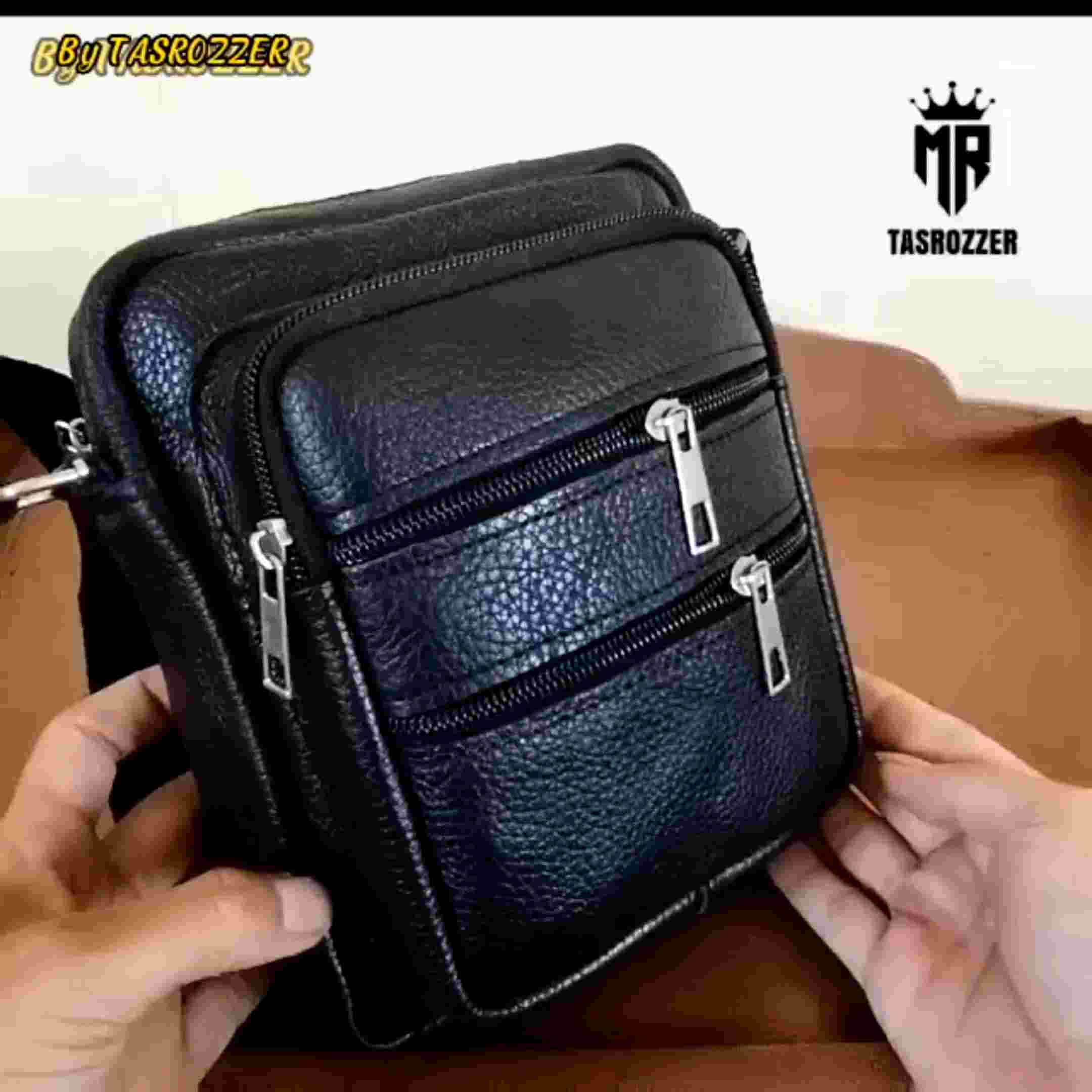 Tas Kecil Polos Pria Kulit Sapi Mirah