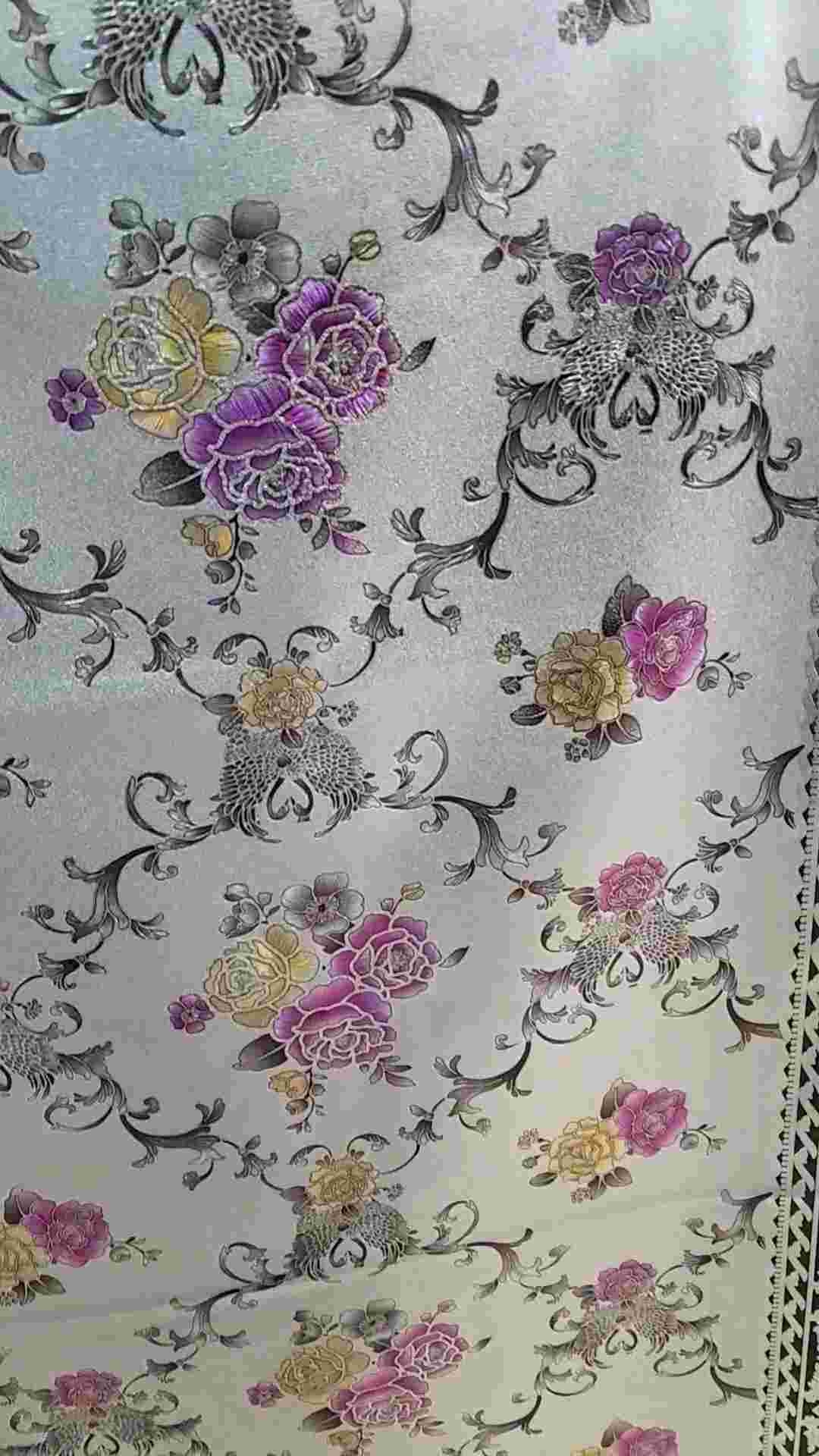 Taplak Meja Ruang Tamu Motif Bunga Terlaris PVC 50x110cm//Cod Taplak Meja Tamu turki Minimalis Lebaran