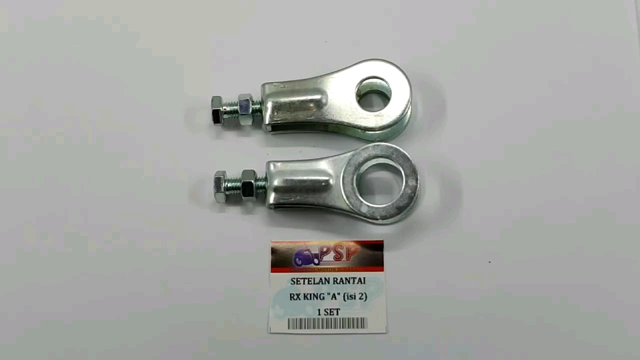 Setelan Rantai RX King "A" Harga Per 1 SET KANAN DAN KIRIStelan Rante Anting Anting Chain Adjuster Arm Arem + Plat Yamaha RXK New RX S RX Spesial Kwalitas Grade A