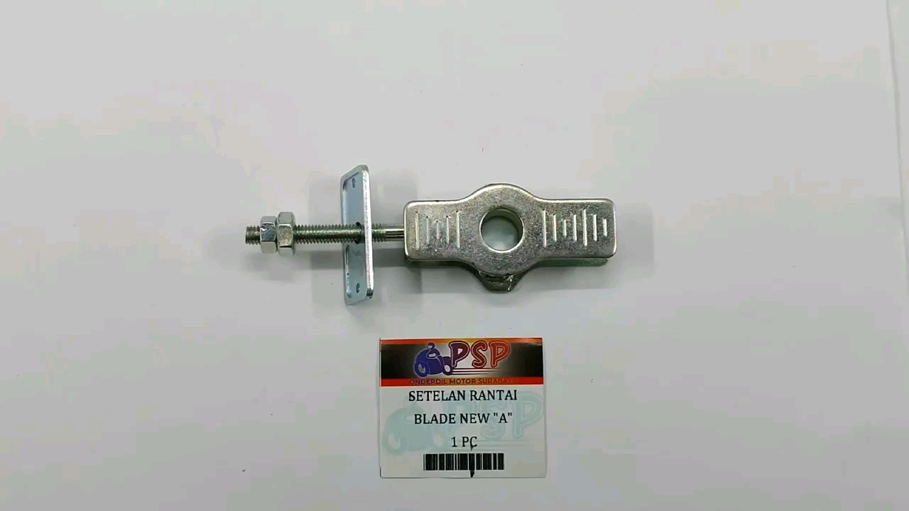 Setelan Rantai Blade New \\\"A\\\" (Harga Per 1 PCS) - Stelan Rante Anting Anting Chain Adjuster Arm Arem + Plat Lubang Tengah Honda Blade 110 New Blade Repsol Blade 125 Fi Kwalitas Grade A