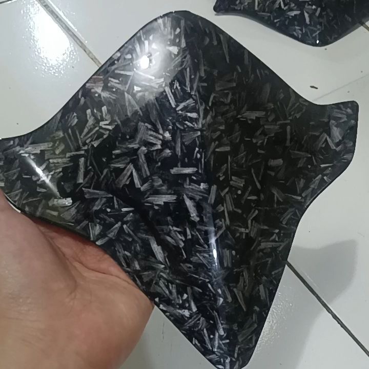 Visor Beat 2017-2023 Karbon Celup: Aksesoris Motor Tahan Cuaca