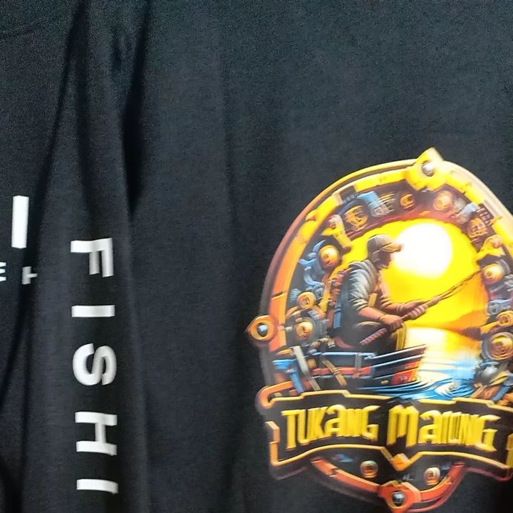 kaos hobi mancing lautan baju oblong dewasa cocok digunakan mancing bersantai lengan panjang