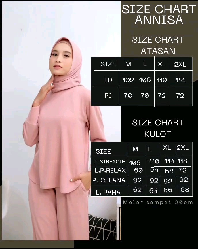 Set Annisa Premium: Produk Berkualitas Tinggi & Nyaman untuk Keluarga