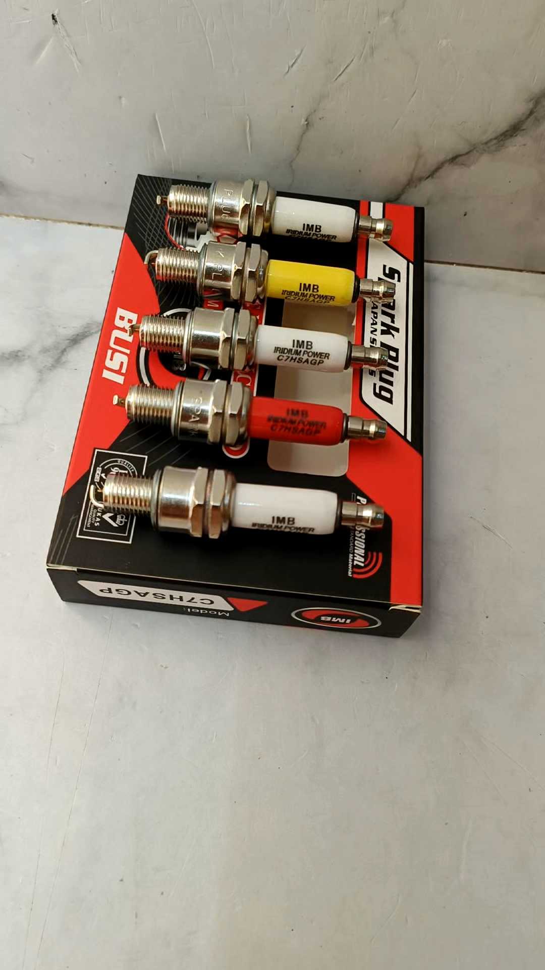 Busi Racing IMB Platinum C7HSA: Suku Cadang Motor Original untuk Grand Mio, Supra, Jupiter, Beat, Vega, Shogun, Smash & Lainnya