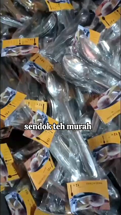 Sendok Es Teh Stainless isi 12Pcs
