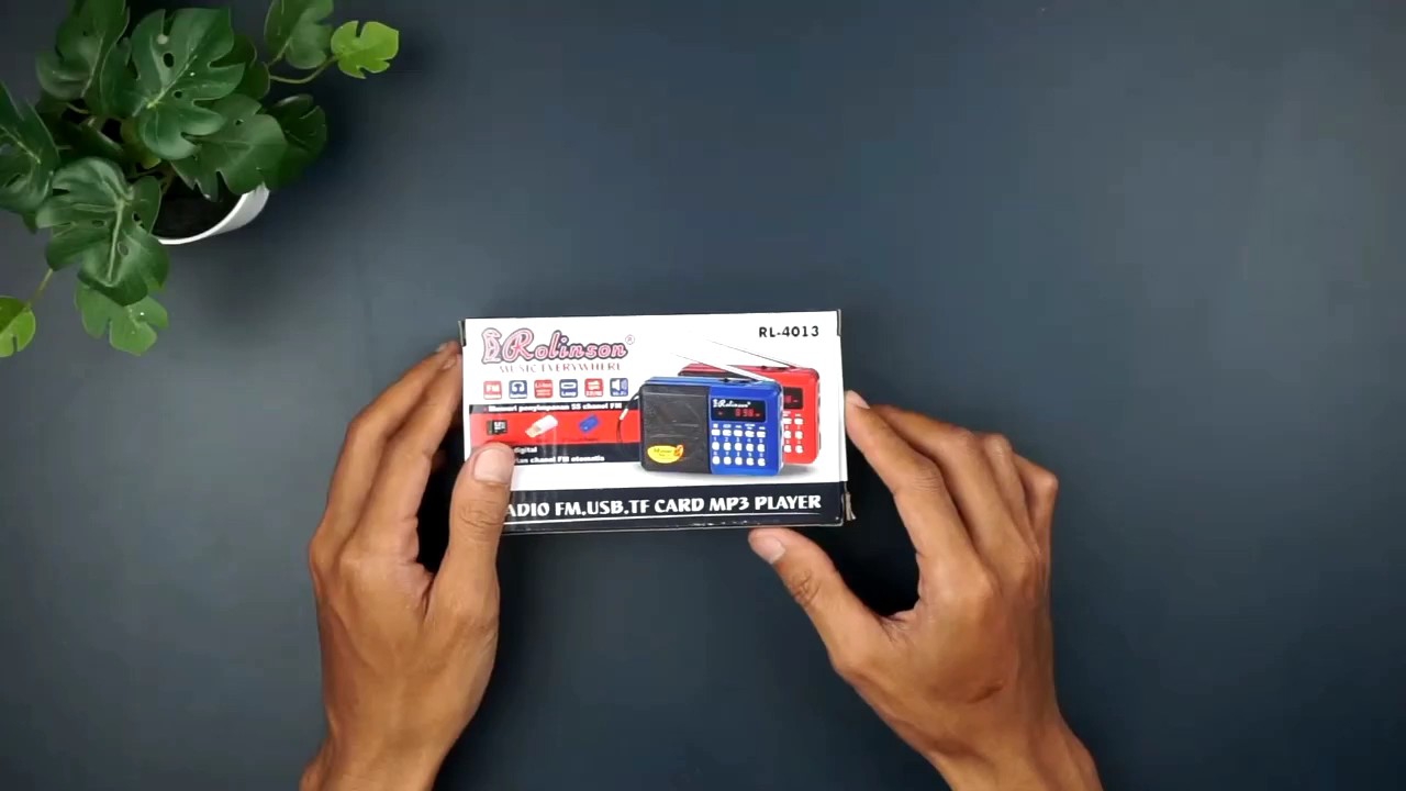 Radio FM Portbale Cas Rolinson RL-4013 USB TF Card Mp3 Player