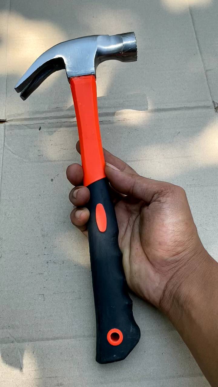 Palu Kambing 12oz: Palu Kecil Baja Asli & Gagang Fiber