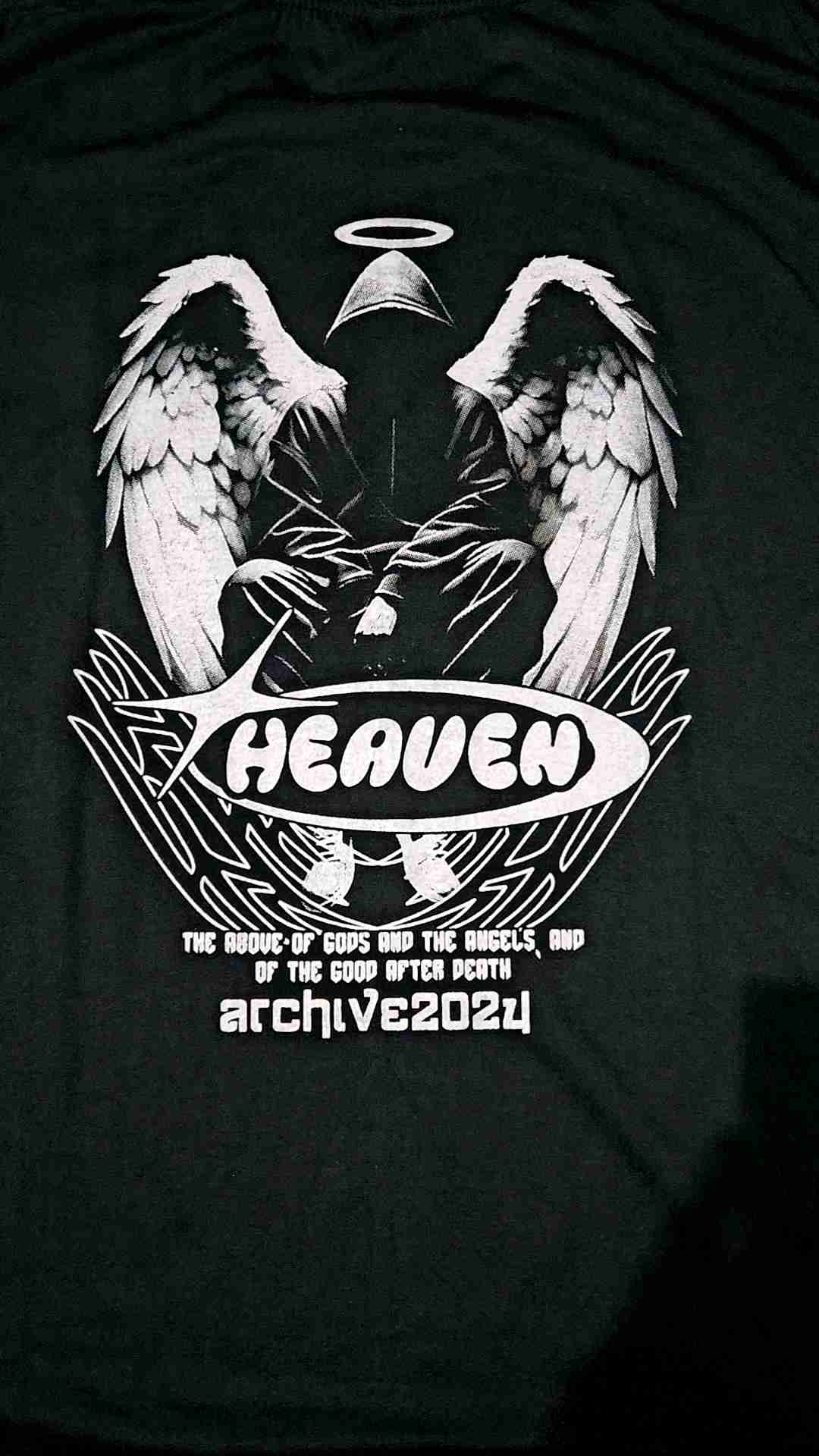 Kaos Atasan oblong pria Lengan pendek Kaos oblong / Kaos pria Sablon Heaven / Kaos Oblong/ Baju Kaos Tshirt/ Tshirt pria / Tshirt pria