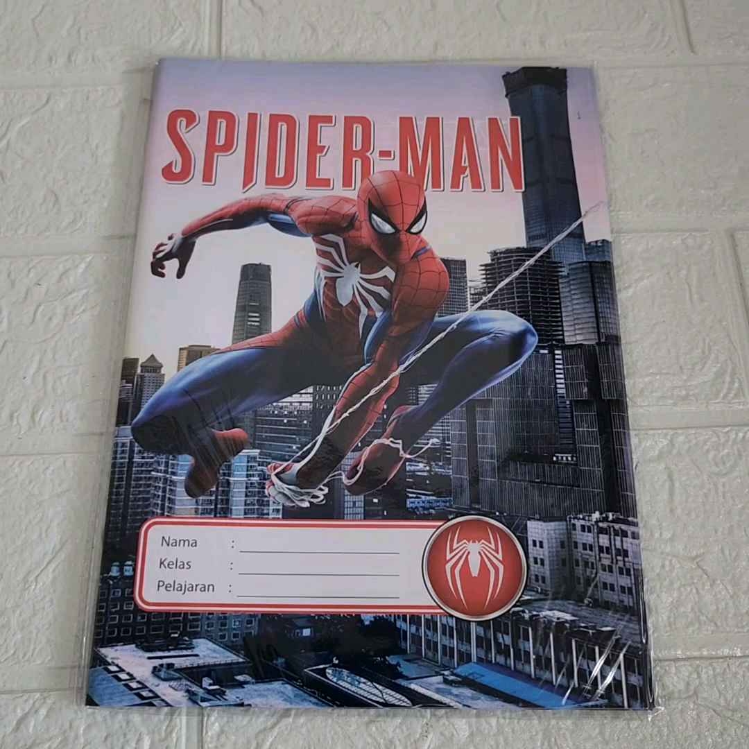 SAMPUL BUKU KARAKTER KARTUN LUCU- LUCU UKURAN KWARTO