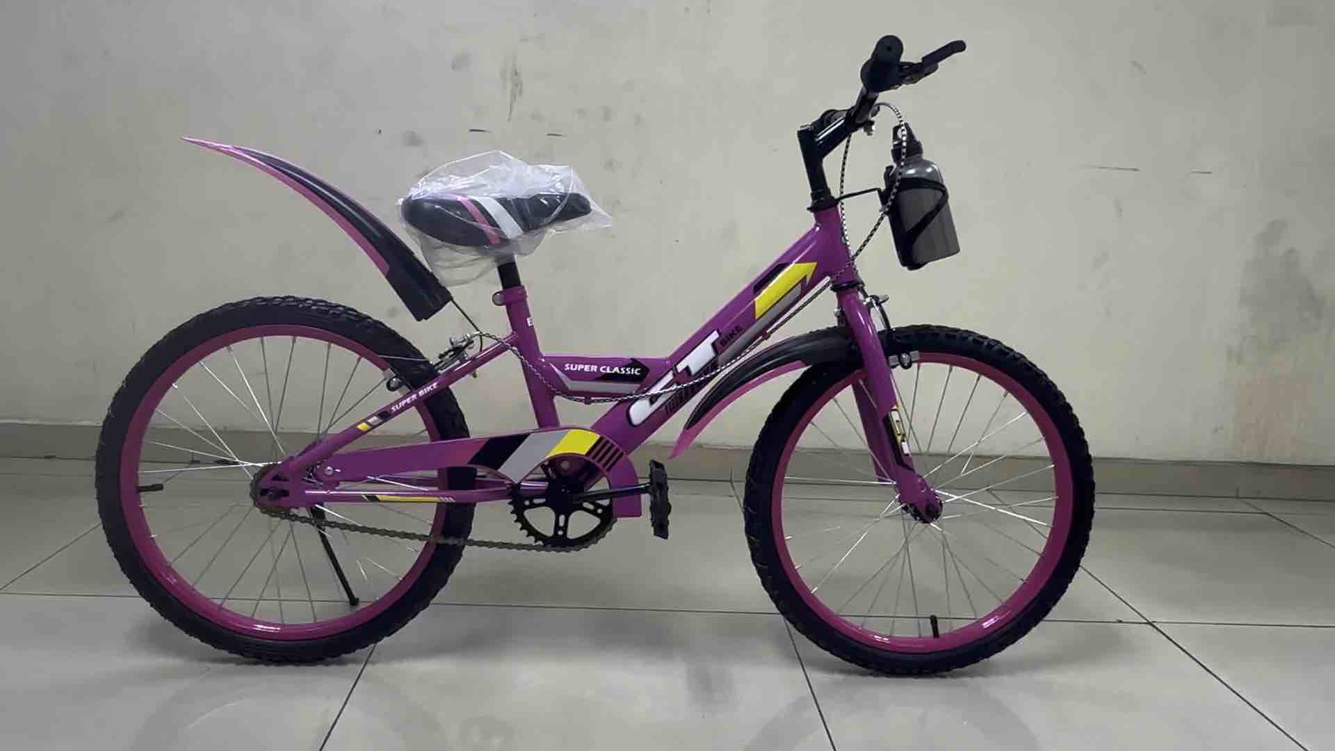 READY STOCK TO SHIP CANDY KIDS 20" INCH INCI BICYCLE BASIKAL BUDAK UMUR 7 - 12 YEARS TAHUN 80% CBU ASSEMBLY SIAP PASANG Y FRAME FREE BOTTLE