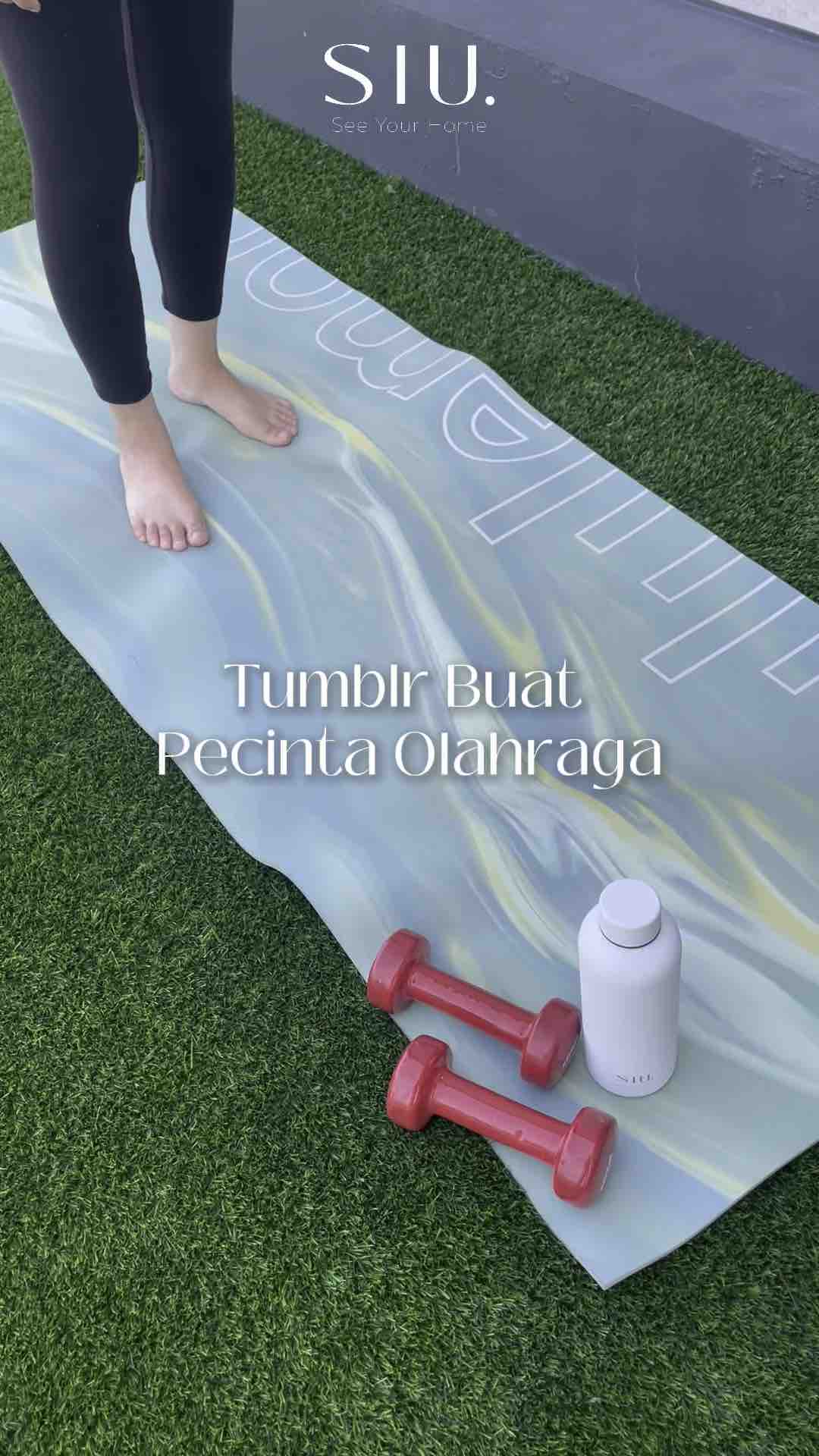 Loloo Stainless 304 Tumbler Bottle 500 ml - Botol Termos Tahan Panas Dingin Finish Matte