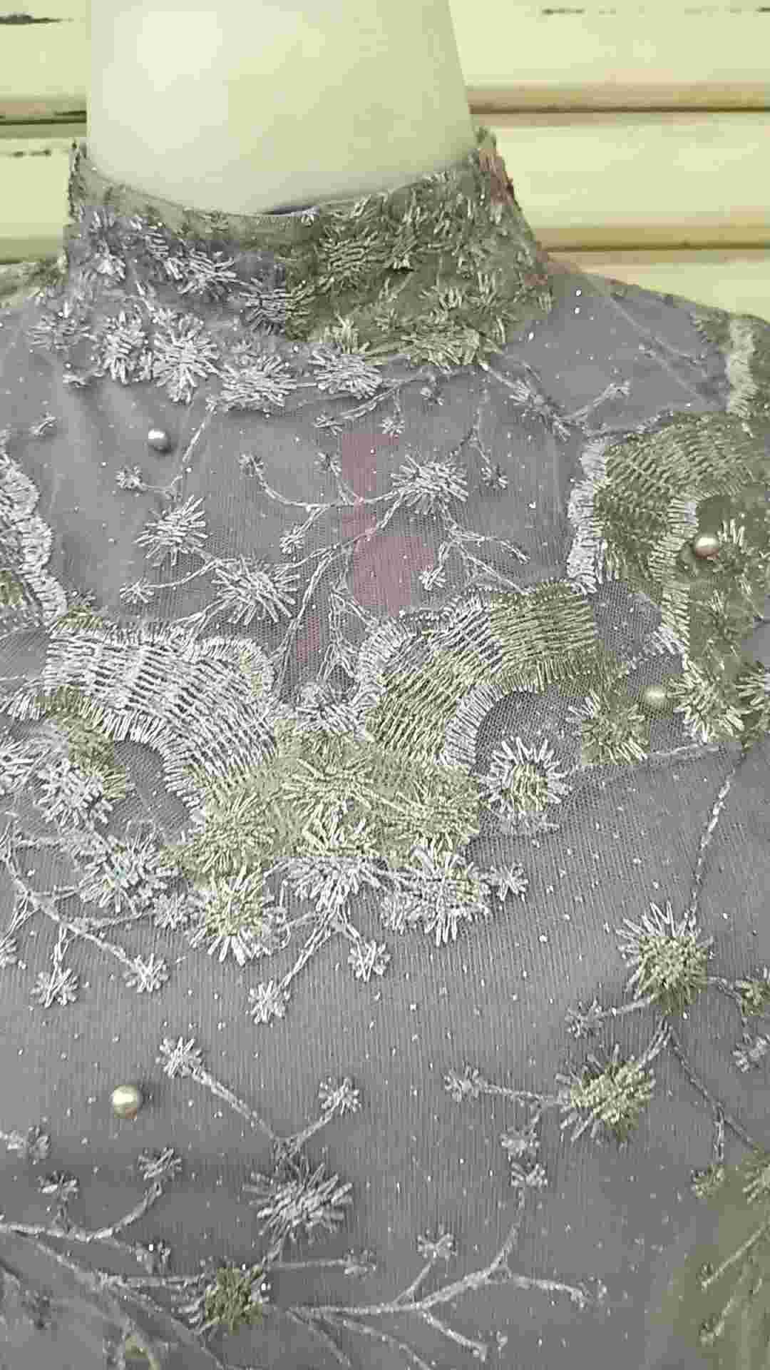 Kebaya Modern Lengan Panjang Warna Mauve 197