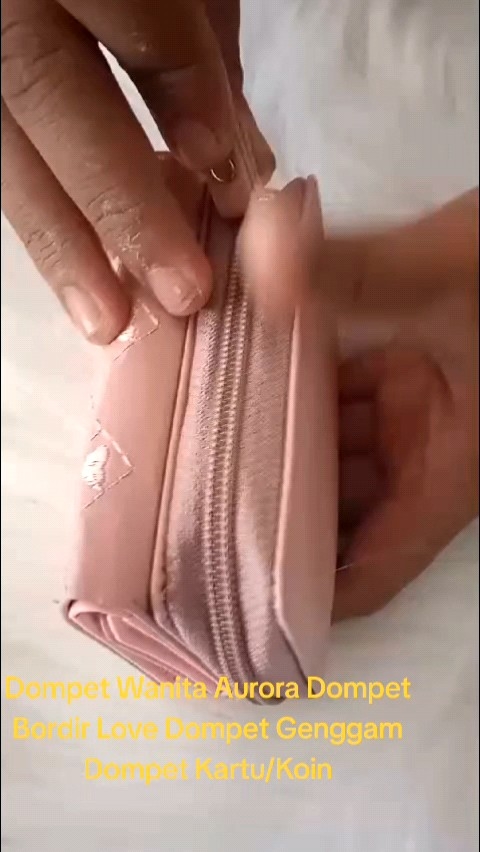 Dompet mini AURORA - Dompet Kecil Baru Trendy 2024 Dompet Kartu Koin Mini Dompet Wanita Terbaru