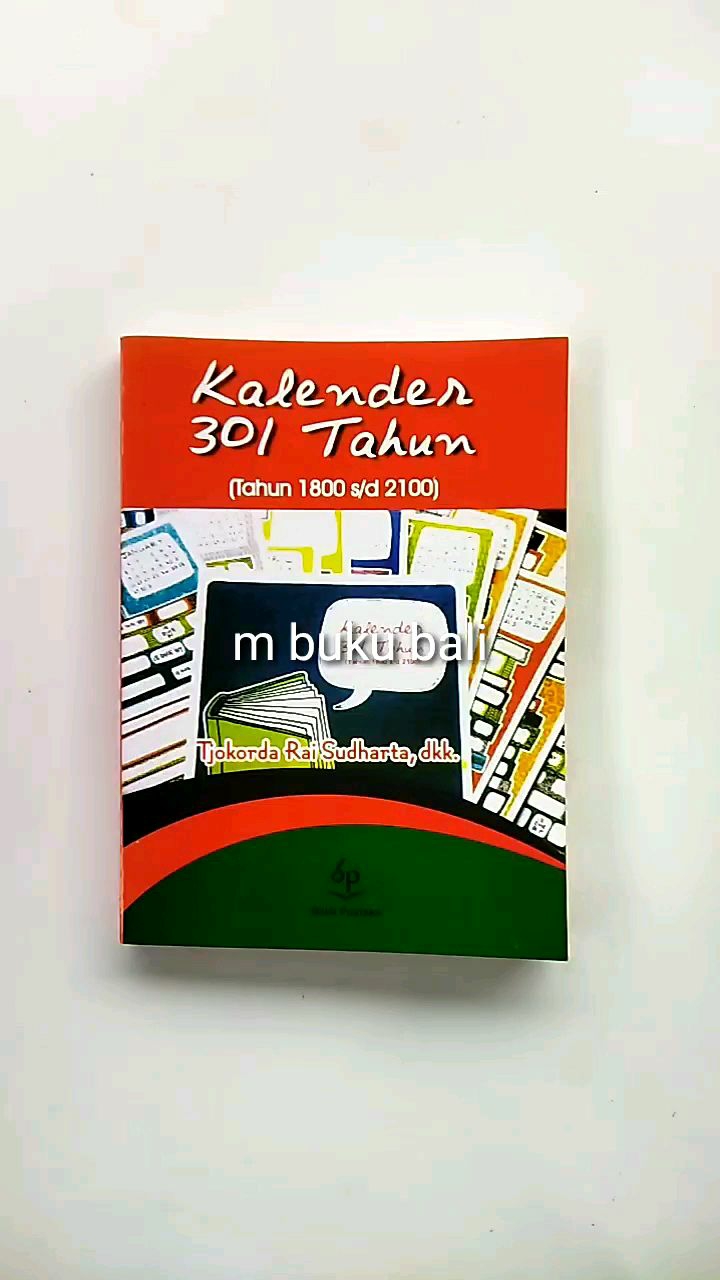 Buku Kalender 301 Tahun ( tahun 1800 s/d 2100)