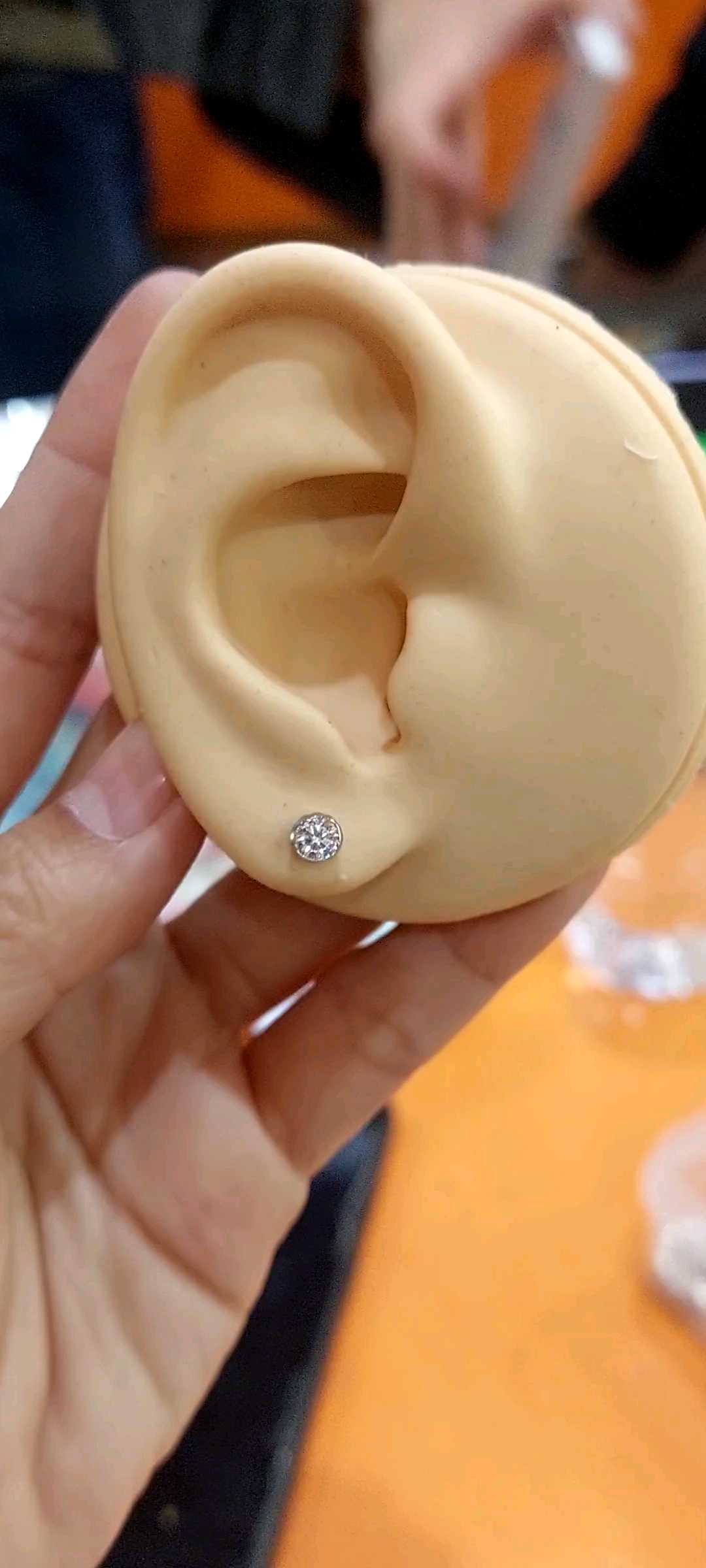 Anting Tusuk Giwang PERAK Model Mata Burung Silver 925 (Terima Jual Kembali)