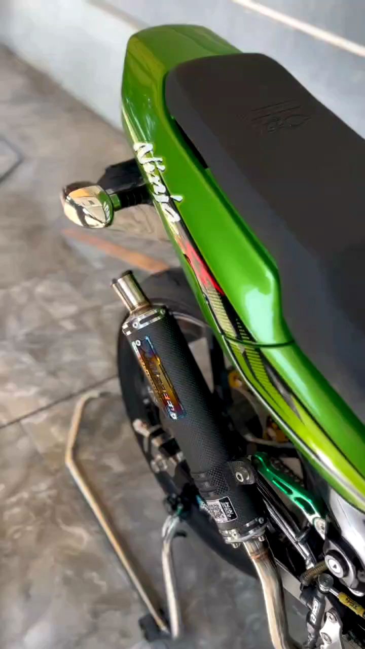 KNALPOT RACING NINJA 2 TAK RR SS R KIS BAHAN STAINLESS PRES SLINCER KARBON PLAN TWIL TYPE KOBRA MEDIUM