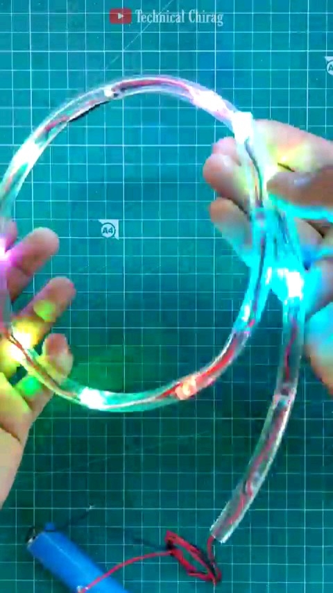 5 PCS LED 5MM 3 WARNA RGB CLEAR 3 VOLT