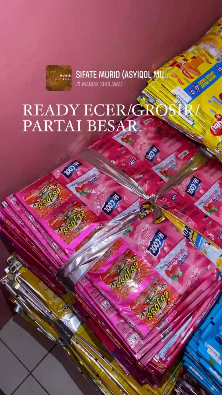 10 Pcs Plastik Lemek Pengajian Kerajinan Daur Ulang Taplak Meja Serbaguna - Bahan Plastik Tebal