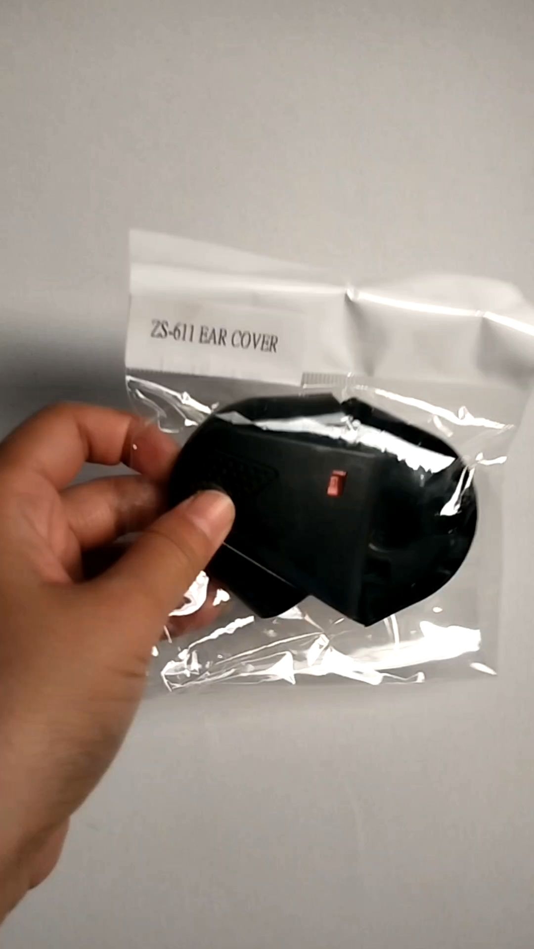 Ear Cover & Knob Penutup Visor Kaca Helm Zeus 611