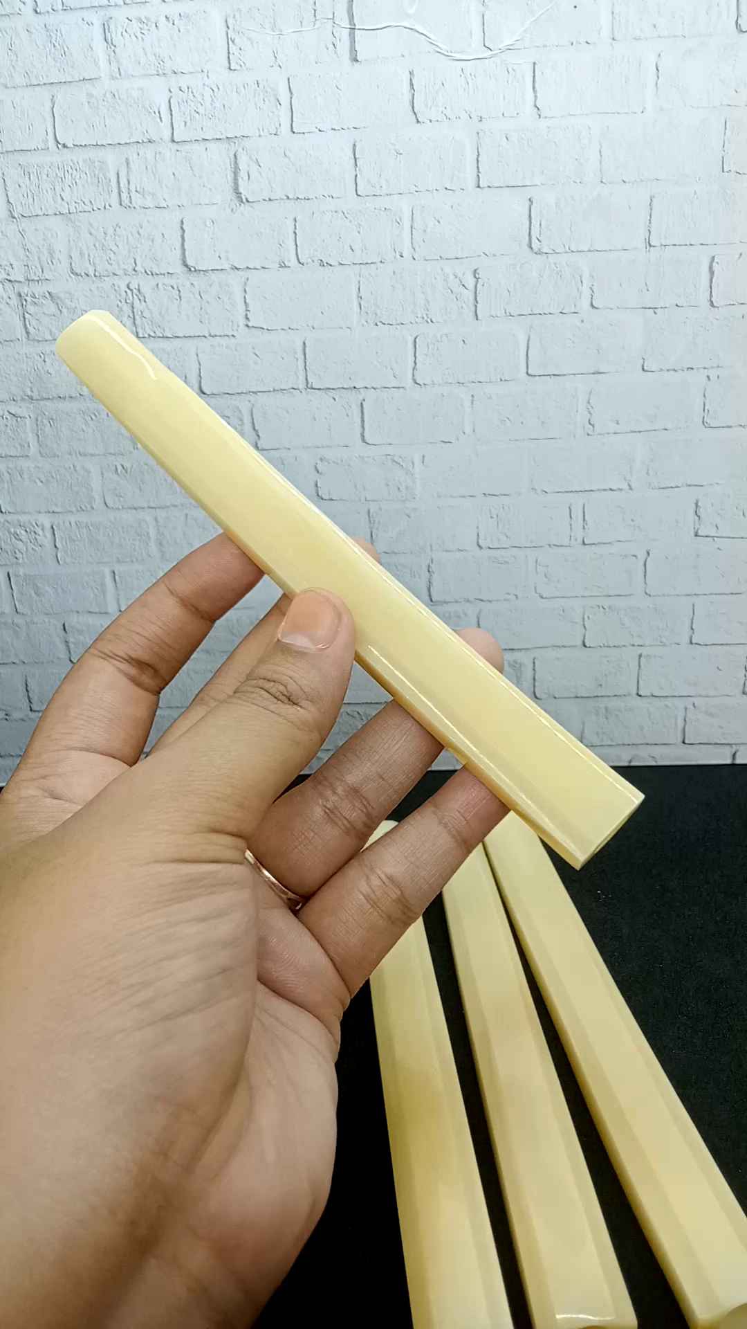 once pipa tulang iga dy model belimbing segi delapan premium kristal h680