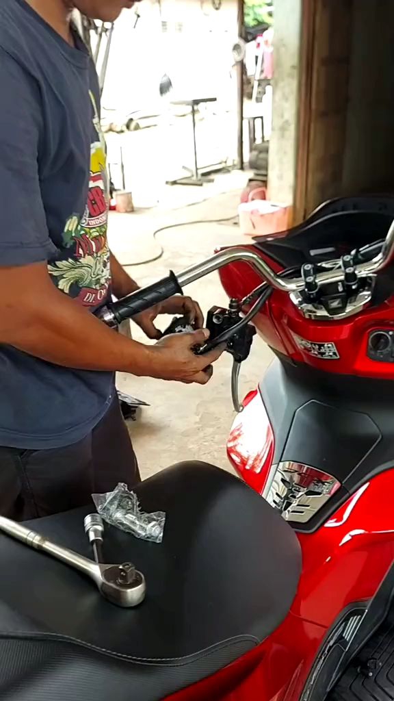 Stang Stir Setang Setir Honda PCX 150 / PCX 160 PNP 99% Mirip Original AHM
