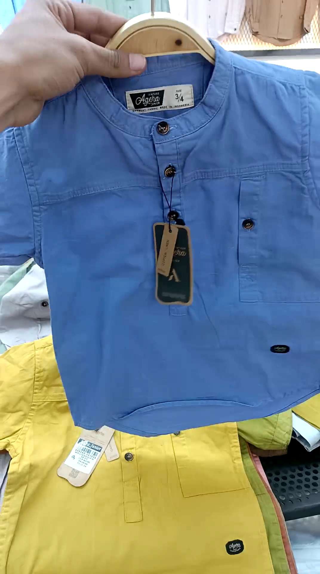 Baju Kemeja Koko Anak Anak Agera Sajuak Koko Kemko Pendek Terbaru Kekinian Kurta