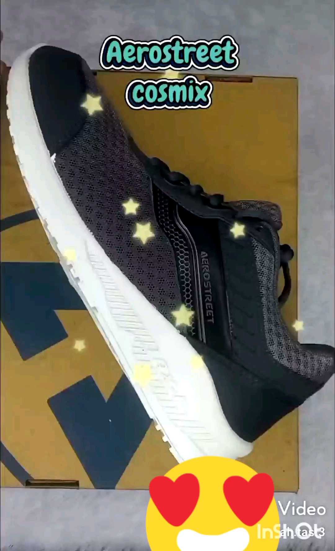 Sepatu Sekolah Jalan-Jalan Sneakers AEROSTREET & Cosmix Shoes