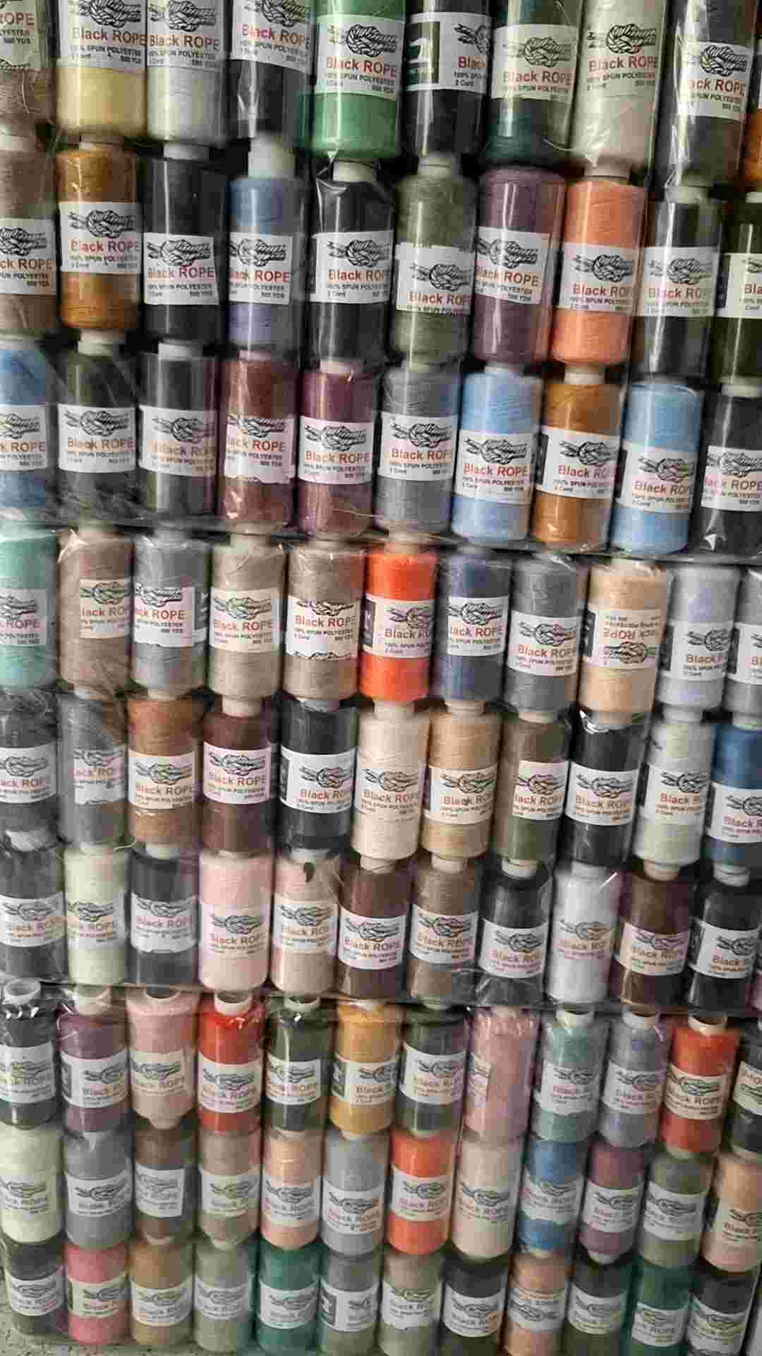 Benang Jahit isi 6 Lusin warna Campur kumplit