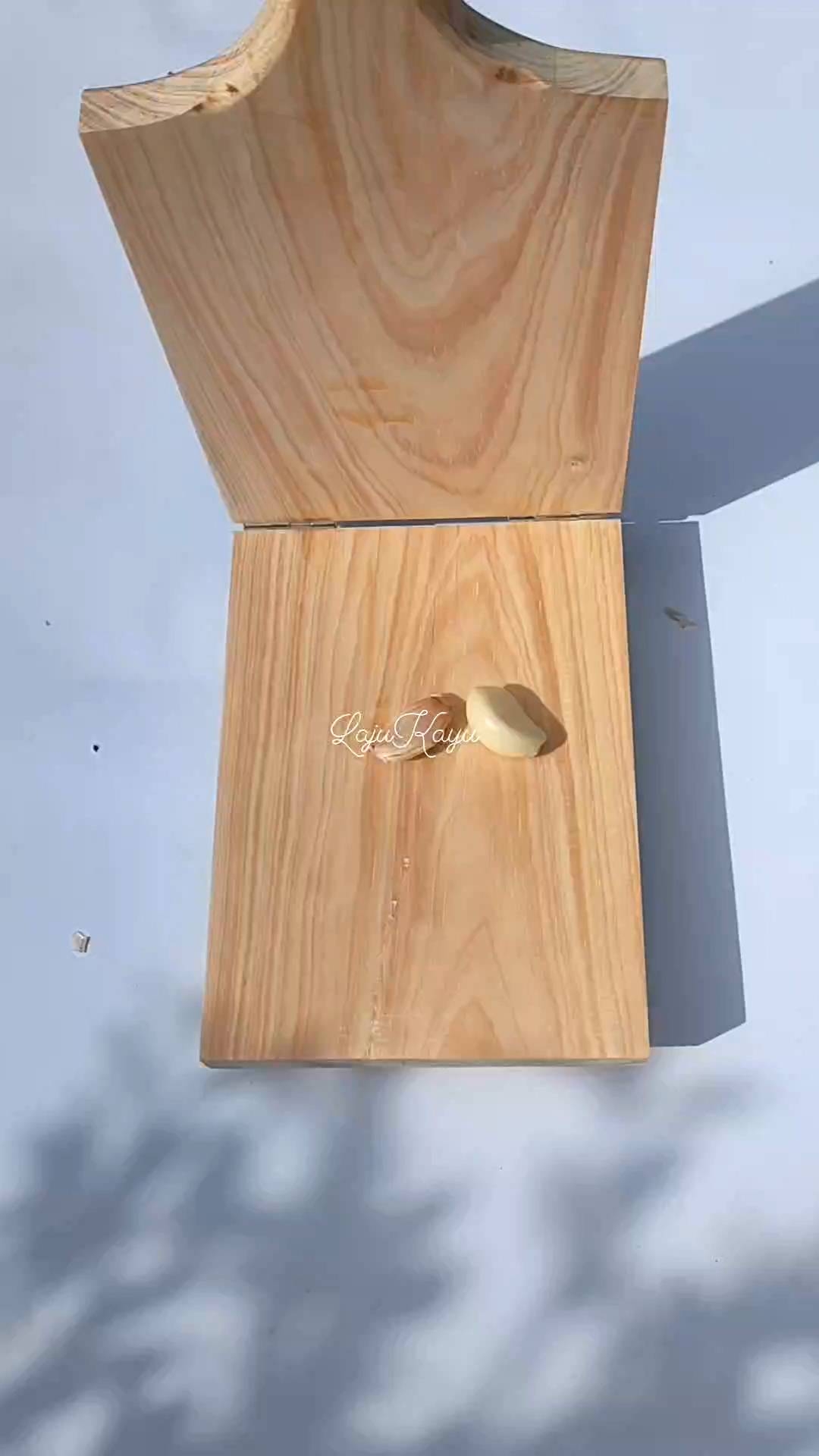 Alat Penghancur Penjepit Pisang Kentang Bawang Bahan Kayu / Alat Serbaguna Tempat Telenan