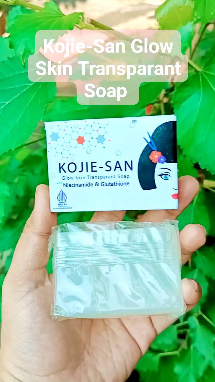 Kojie San Glow Skin Transparant Soap 65 Gram/Sabun Kojie San BPOM
