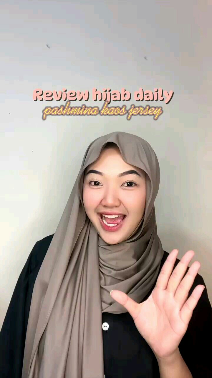 PASMINA JERSEYKAOS/HIJAB INSTAN