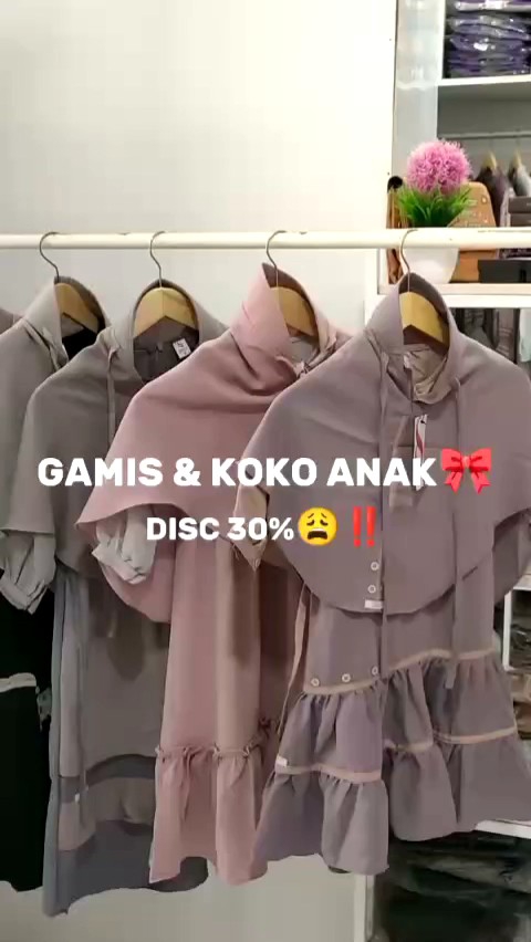 Ethica Kagumi : Kagumi Kids 156 - Gamis Anak Terbaru