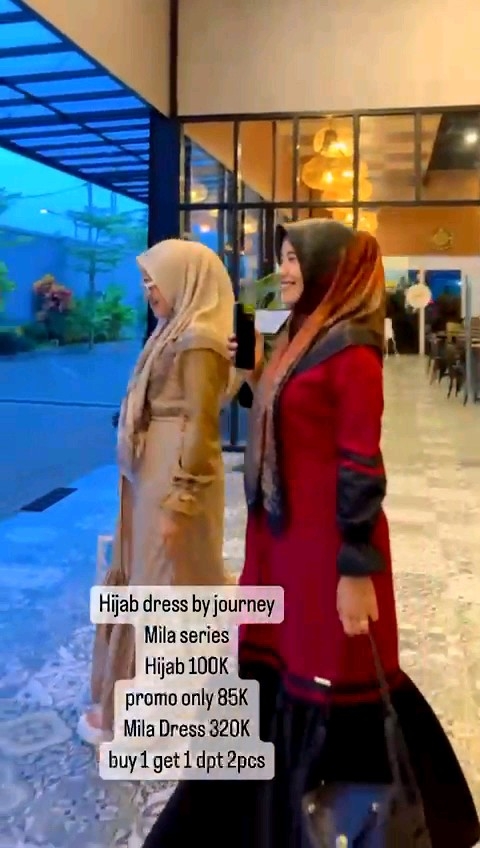 Dress Milla by Journey Scarves: Desain Elegan dan Nyaman