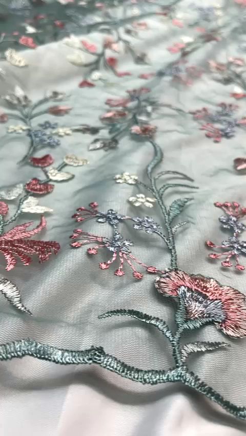 Kain Tulle Garden Valentino Korea: Lembut Kombinasi Tuton Warna Terbaru